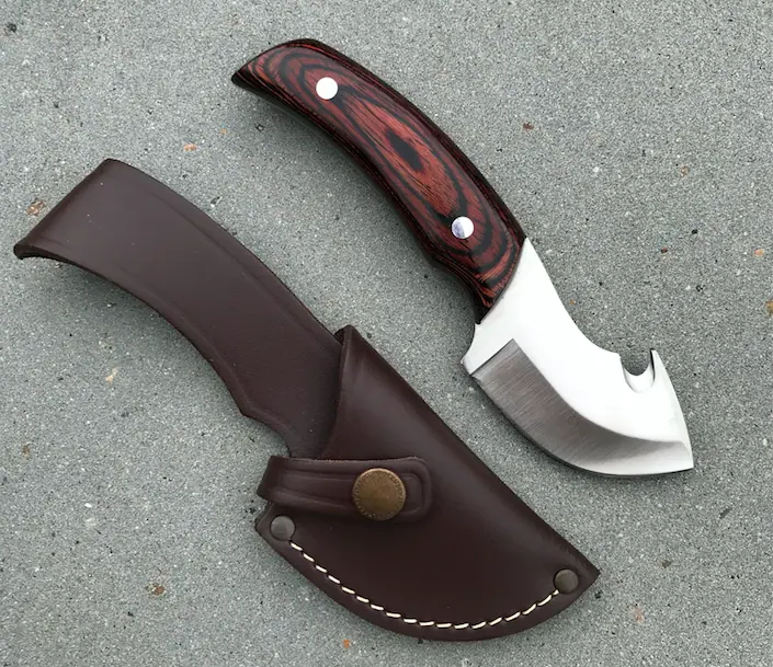 Dolk - Cudeman jagtkniv med bugåbner