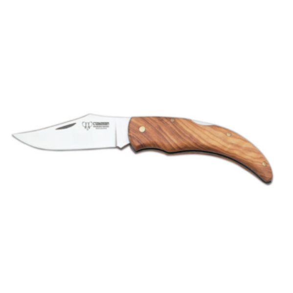 Cudeman Elegant Fällkniv - Olivträ 90 mm 319-L