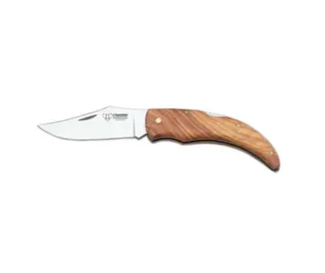 Cudeman Elegant Fällkniv - Olivträ 90 mm 319-L