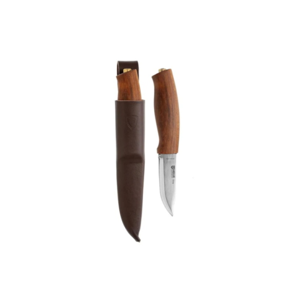Helle Skog fast kniv med bokträ