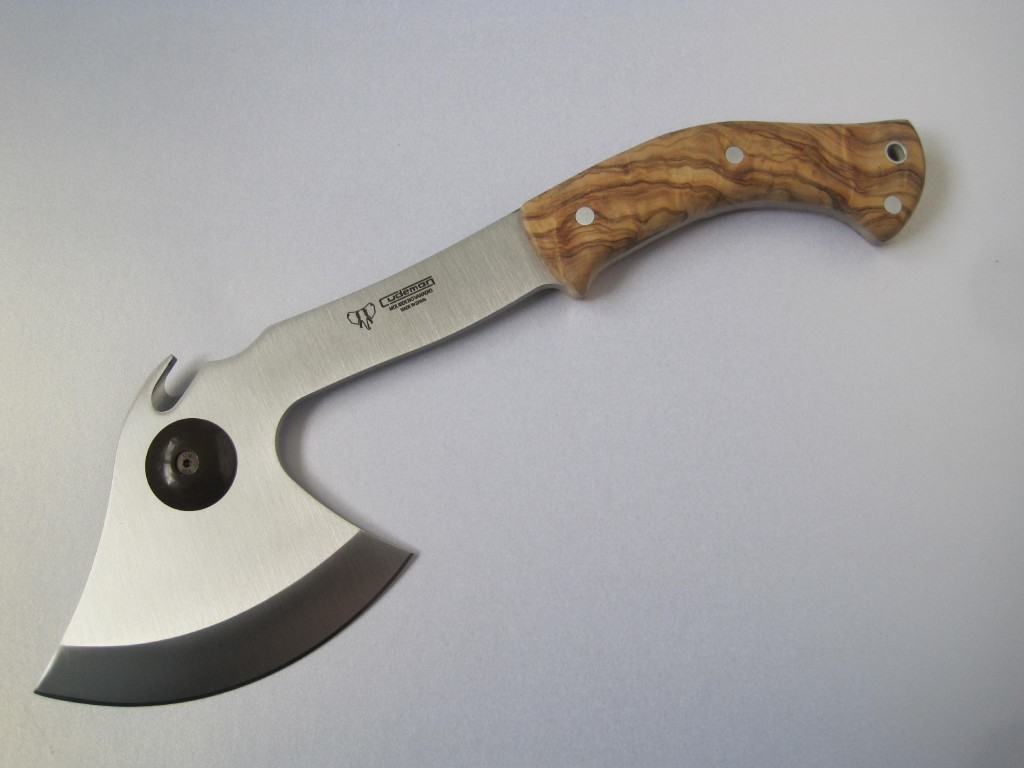 Cudeman Bushcraftyxa med Olivträ - Bild 7