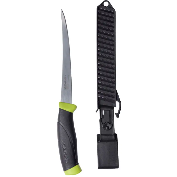 Morakniv Companion Fiskfilé 155 (S) Limegrön