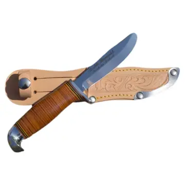 Iisakki Järvenpää Barnens Scout-kniv – Ljus