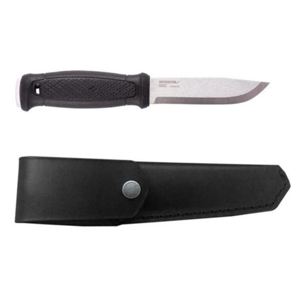 Morakniv Garberg med läderslida (S) Svart