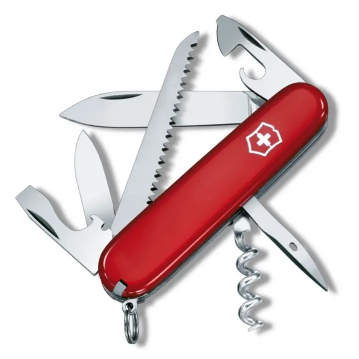 Victorinox Camper 1.3613 rød lommekniv med sav, proptrækker og oplukkere